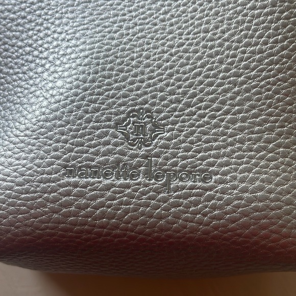 Nanette Lepore silver crossbody NWOT. - Picture 2 of 10